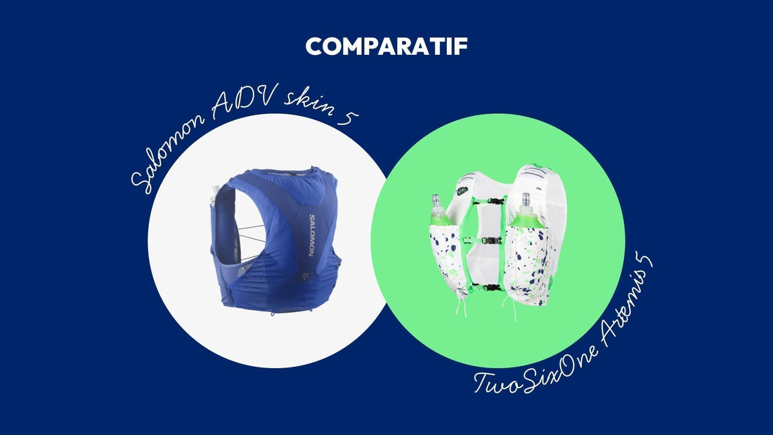 Comparatif sac de trail pour femmes : le TwoSixOne Artemis 5L, mieux conçu que le Salomon ADV Skin 5