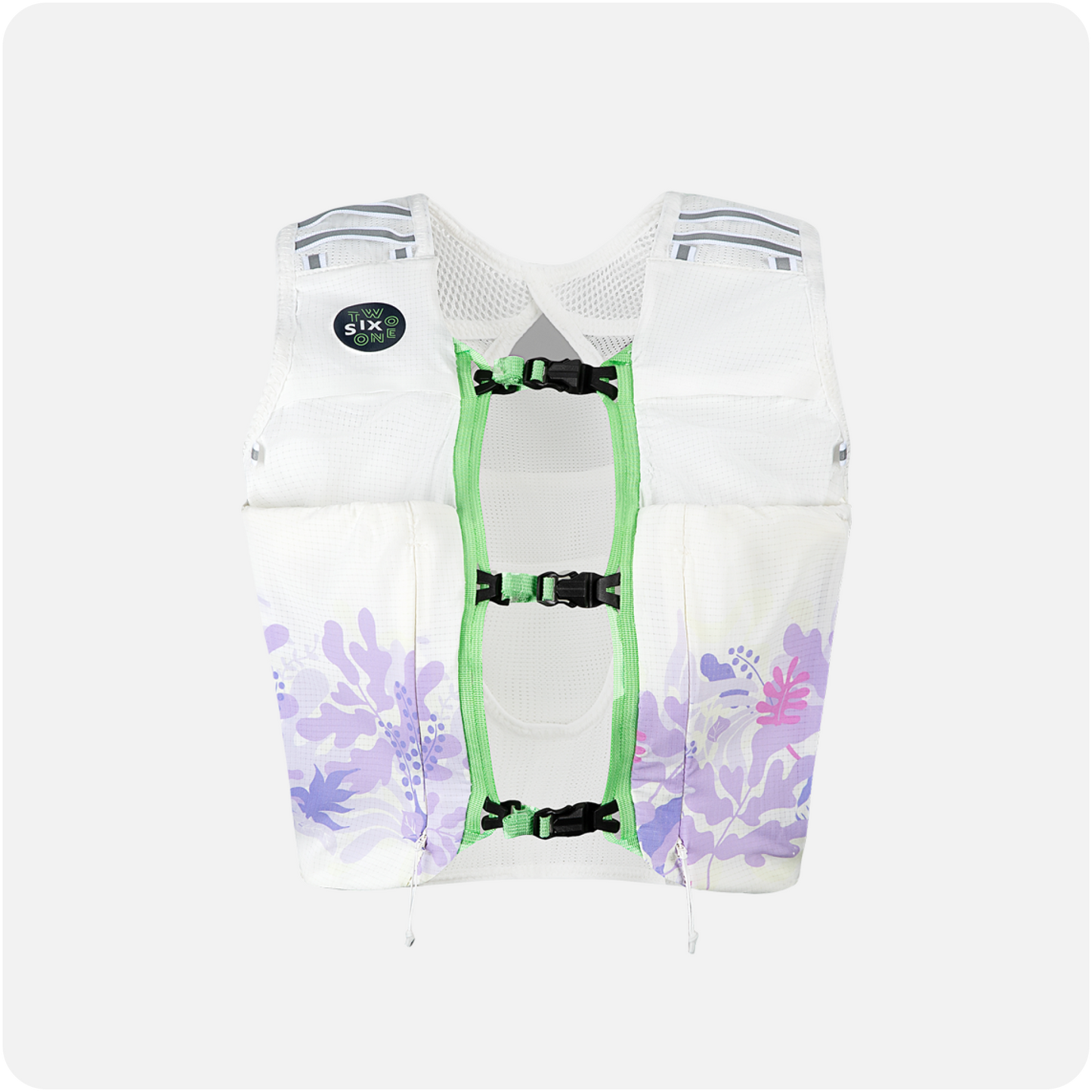 Sac Hydratation Femme Trail Running 5L Lilas Camouflage