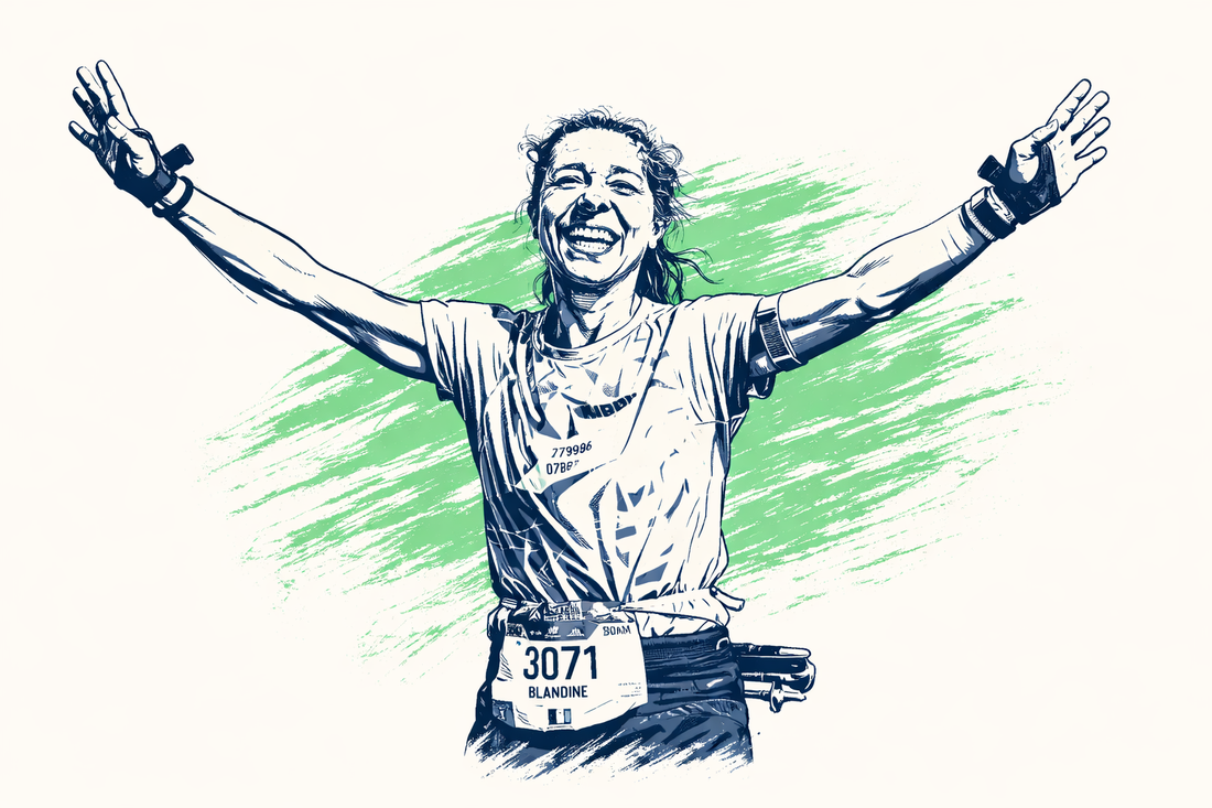 Blandine L’Hirondel, phénoménale sur la Diagonales de Fous 2025