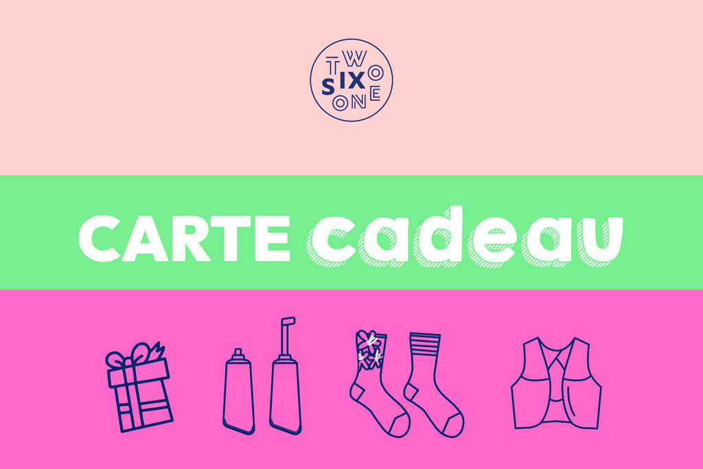 Carte Cadeau Trail Running, TwoSixOne, la marque pour les femmes