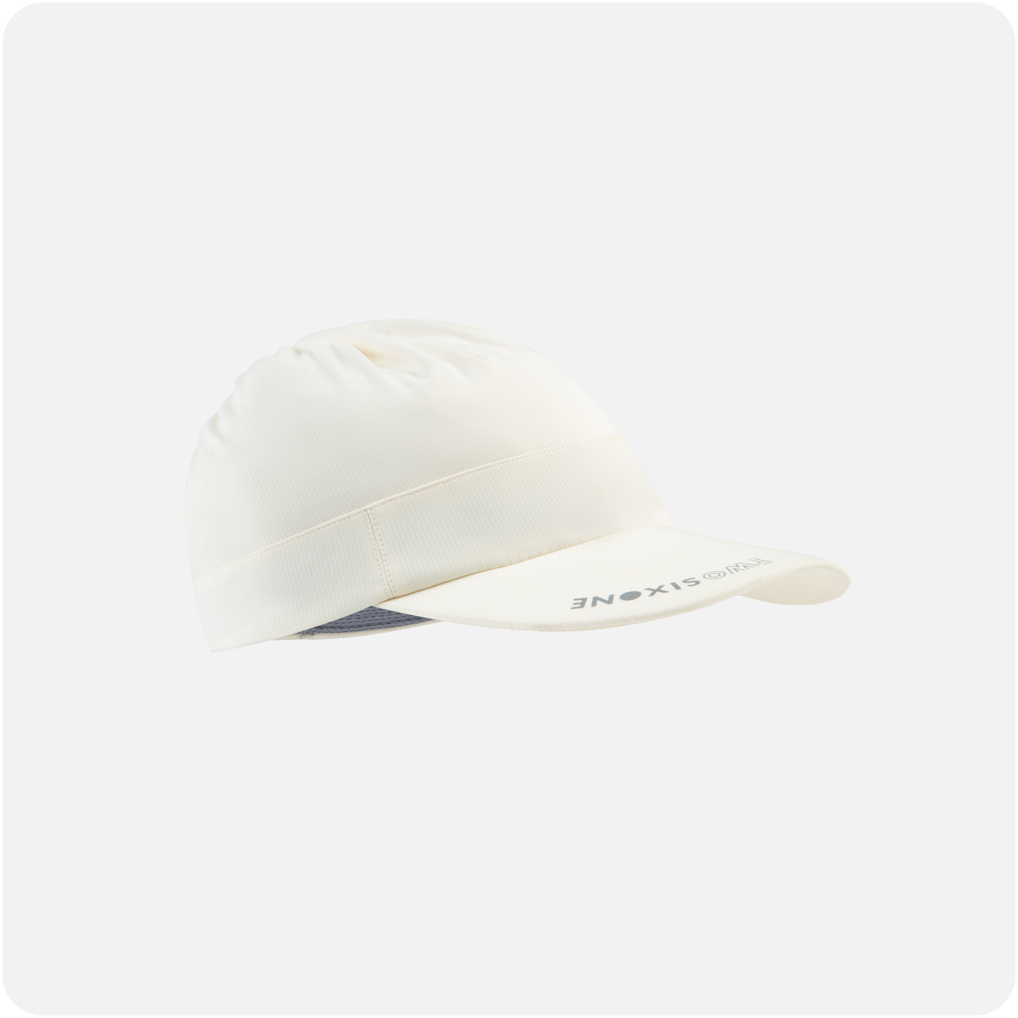 Casquette de running pour cheveux longs Crème