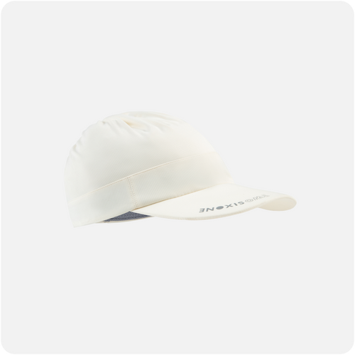 Casquette de running pour cheveux longs Crème