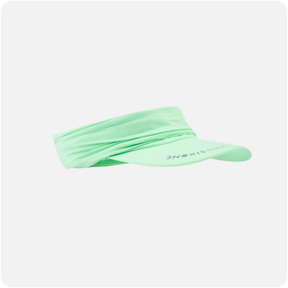 Casquette de running pour cheveux longs Vert