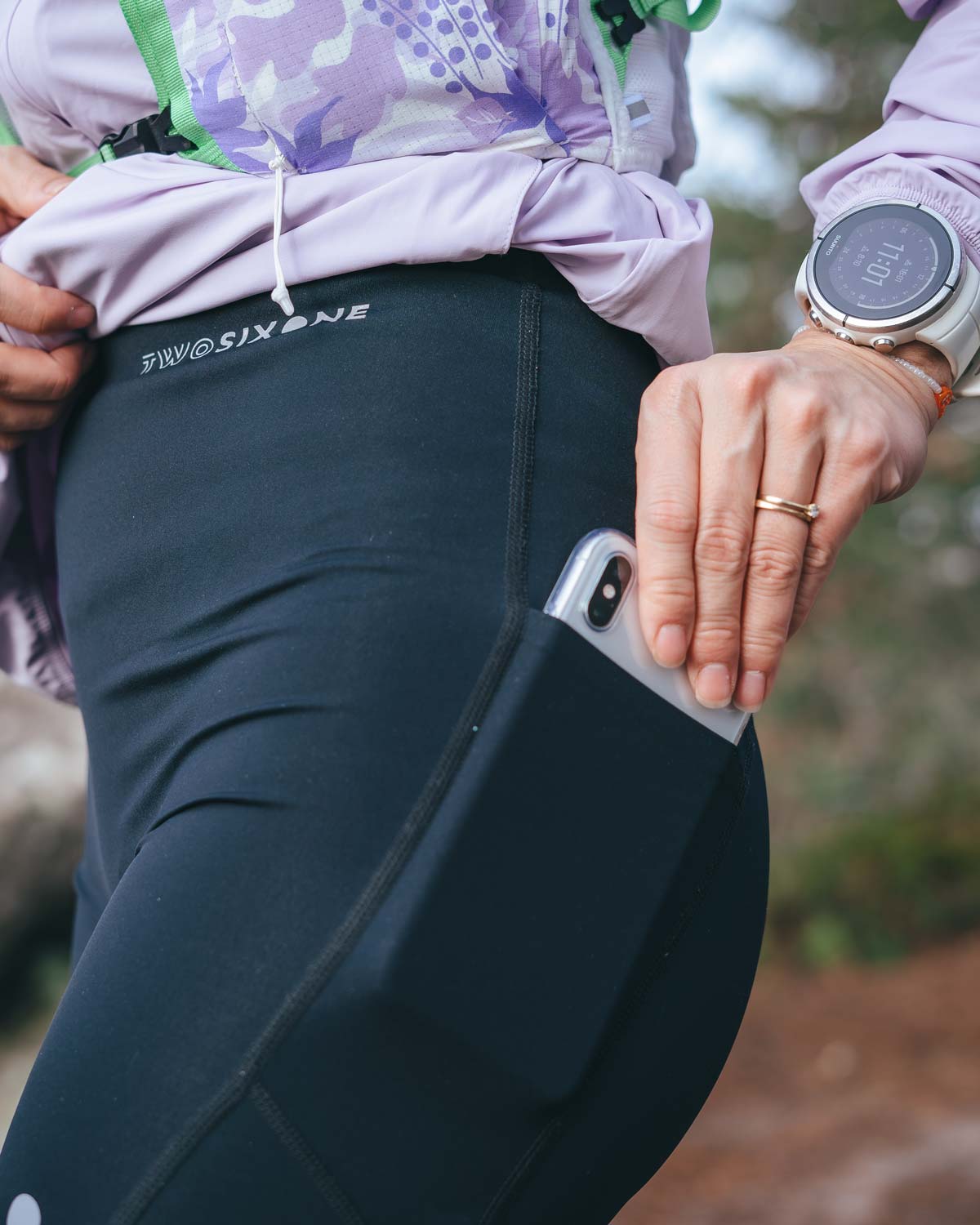 Cuissard Trail Running Femme - grandes poches latérales