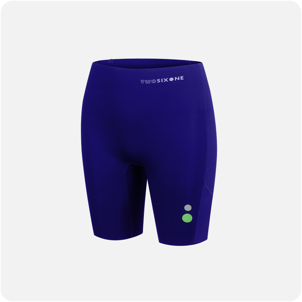 Cuissard Trail Running – Anti-Frottement & Taille Gainante Bleu