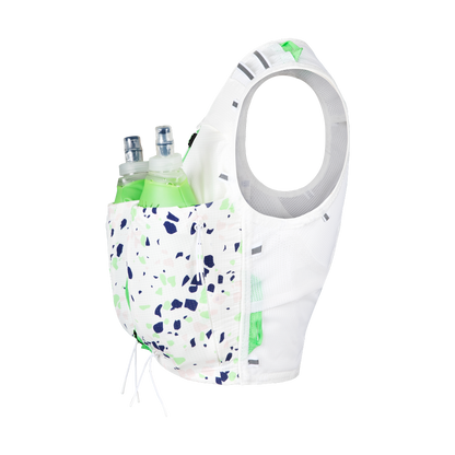 Pack Trail Femme : Sac d’Hydratation Terrazzo + Cuissard Anti-Frottement Bleu