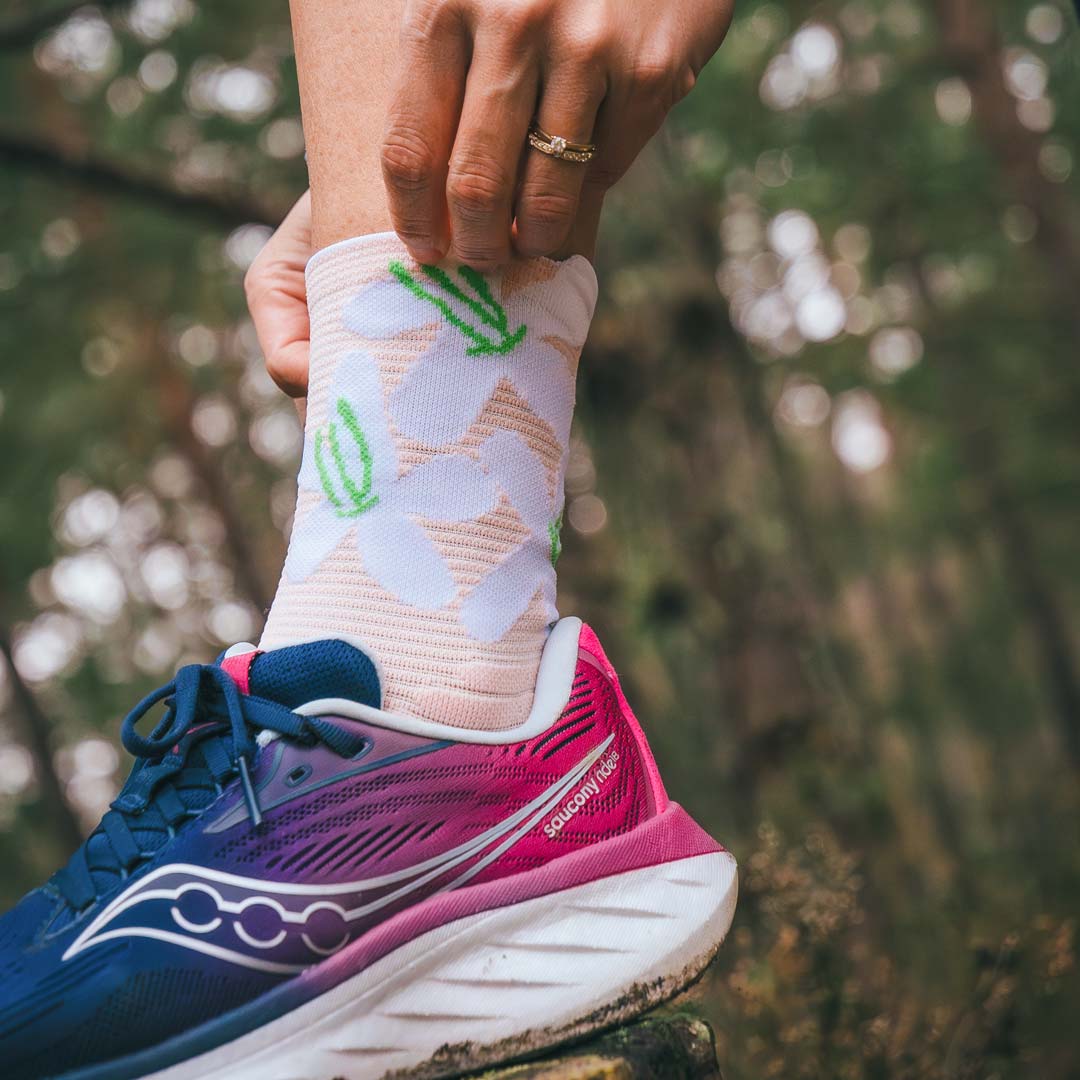 Chaussettes de Trail & Running - Anti Frottements Pink